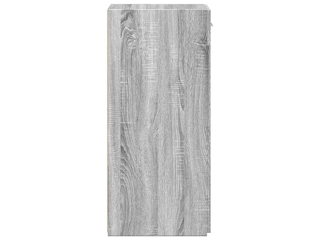 Dressoir 30x42,5x93 cm bewerkt hout grijs sonoma eikenkleurig