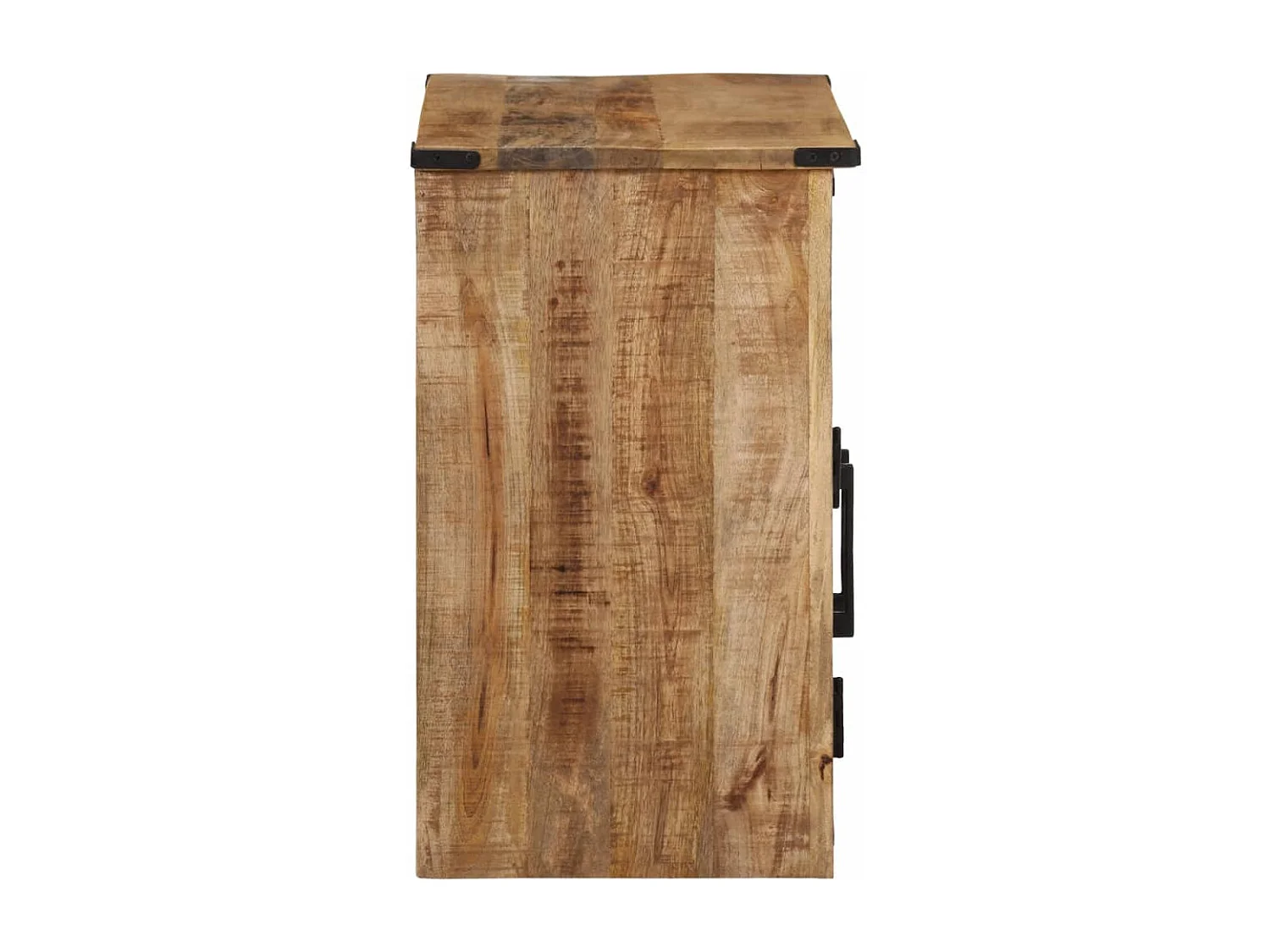 Dressoir met 2 lades 55x35x60 cm massief mangohout