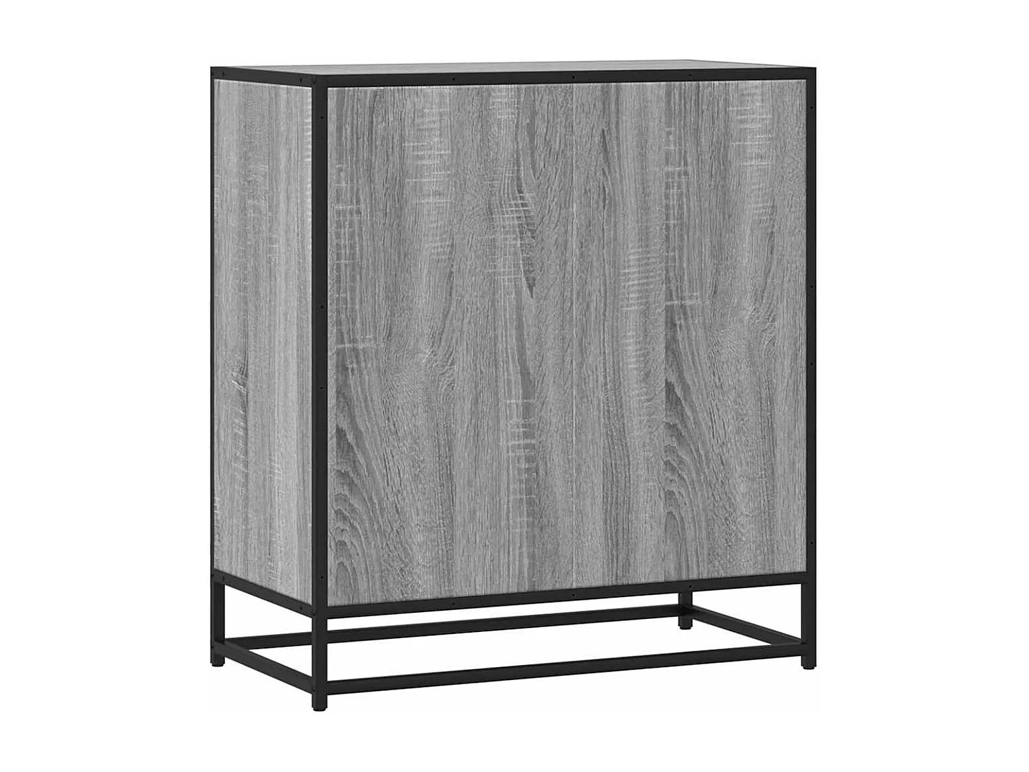 Sideboard Grau Sonoma 68x35x76 cm Holzwerkstoff