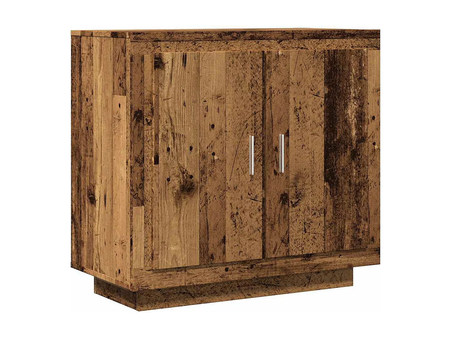 Buffet vieux bois 80x40x75 cm bois d'ingénierie