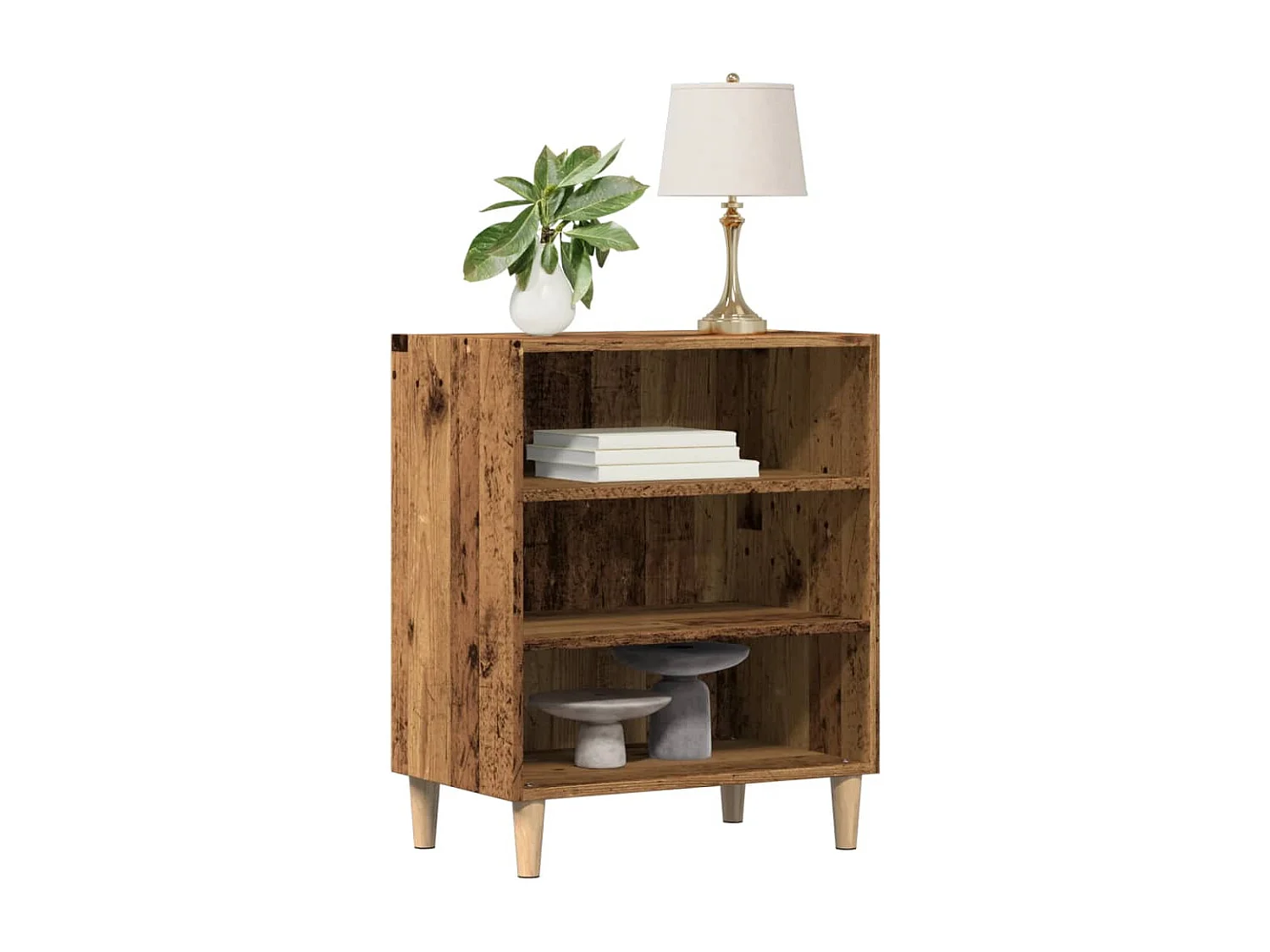 Sideboard Altholz-Optik 57x35x75 cm Holzwerkstoff