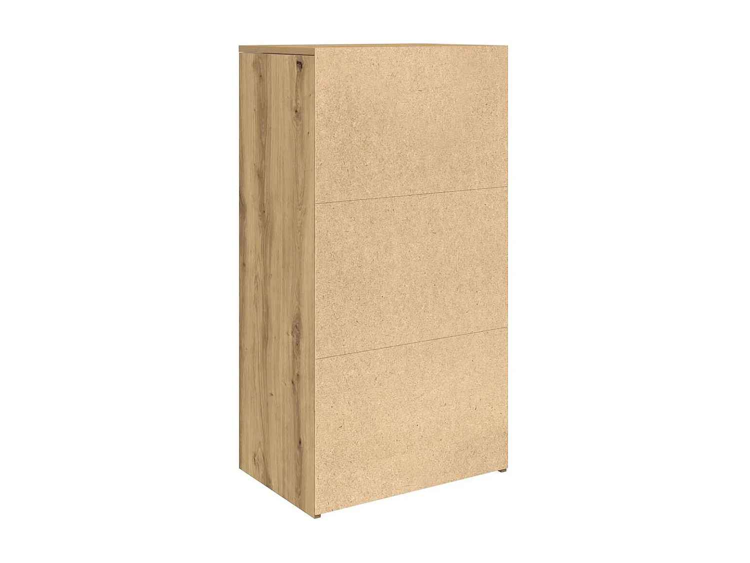 Buffet avec 6 tiroirs chêne artisanal bois d'ingénierie