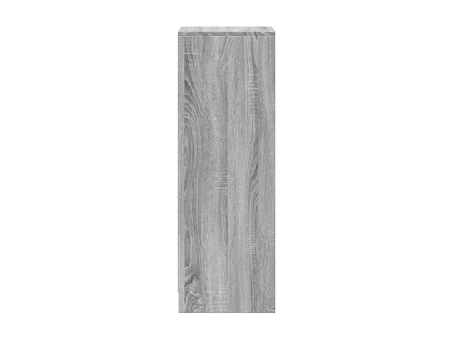 Buffet avec LED sonoma gris 38x34x100 cm bois d'ingénierie