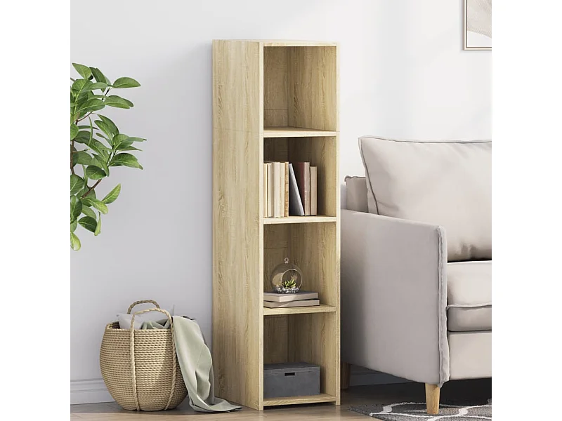 Highboard Sonoma-Eiche 30x41x124 cm Holzwerkstoff
