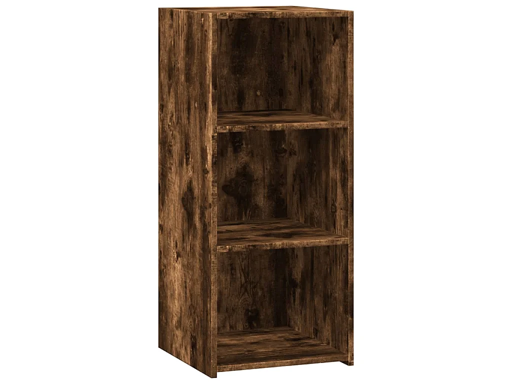 Buffet chêne fumé 40x41x93 cm bois d'ingénierie