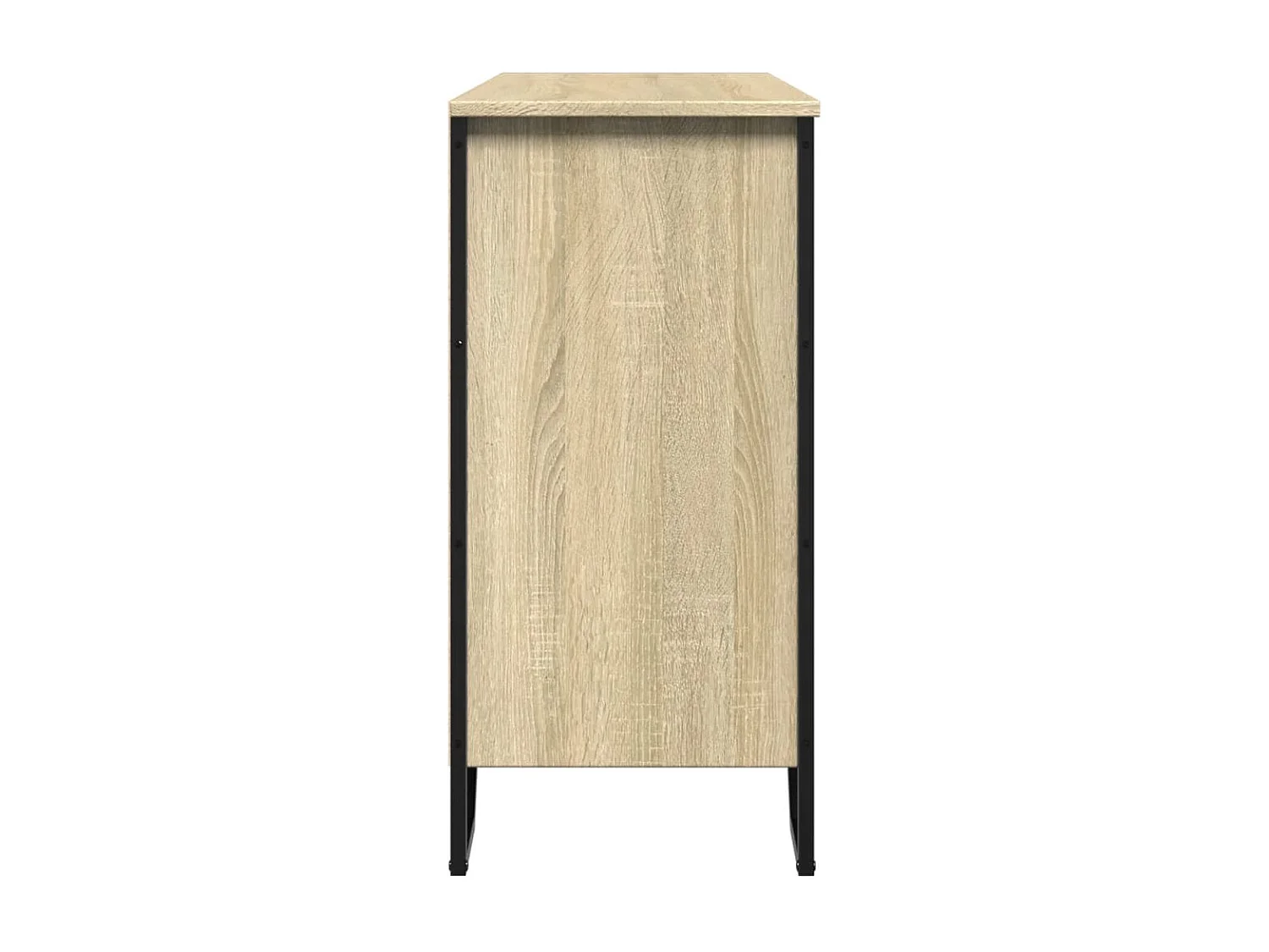 Buffet chêne sonoma 101x35,5x74,5 cm bois d'ingénierie
