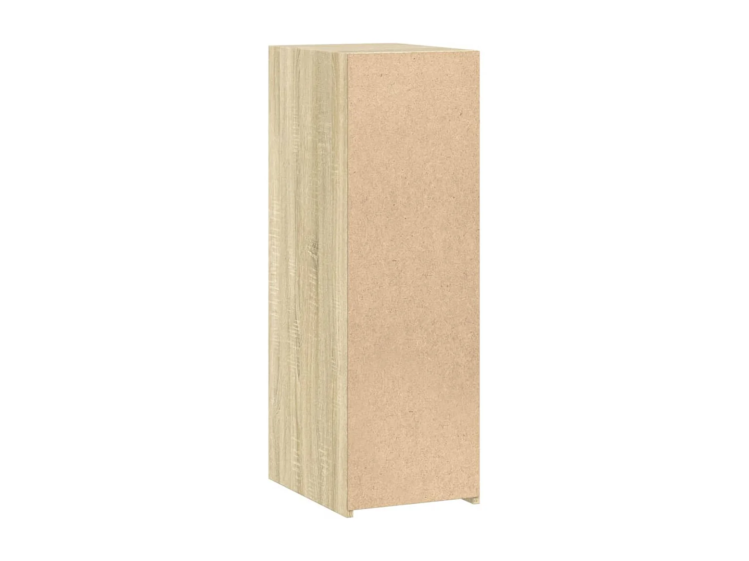 Bufet z drewna inżynieryjnego dębowego sonoma z dużą przestrzenią przechowywania i ponadczasowym designem 30x41x93 cm