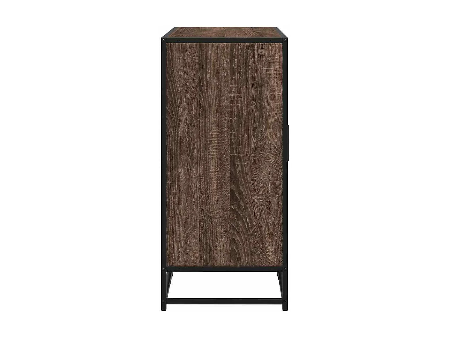 Buffet chêne marron 92x35x76 cm Bois d'ingénierie