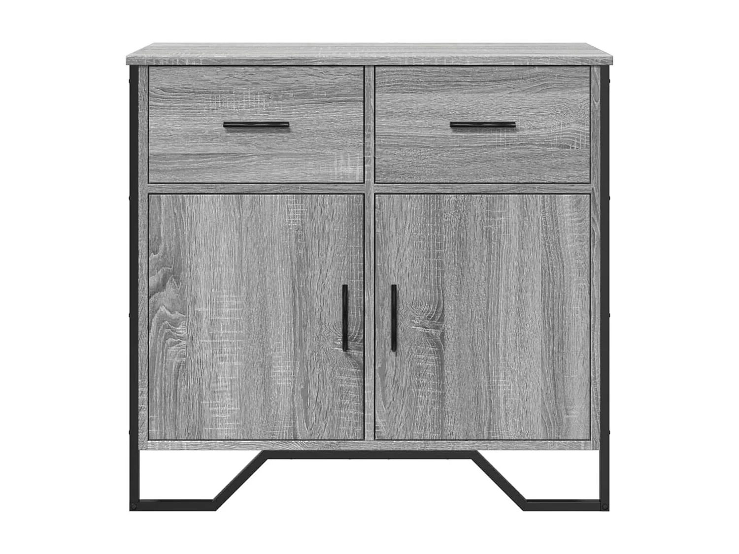 Buffet sonoma gris 79,5x35,5x74,5 cm bois d'ingénierie