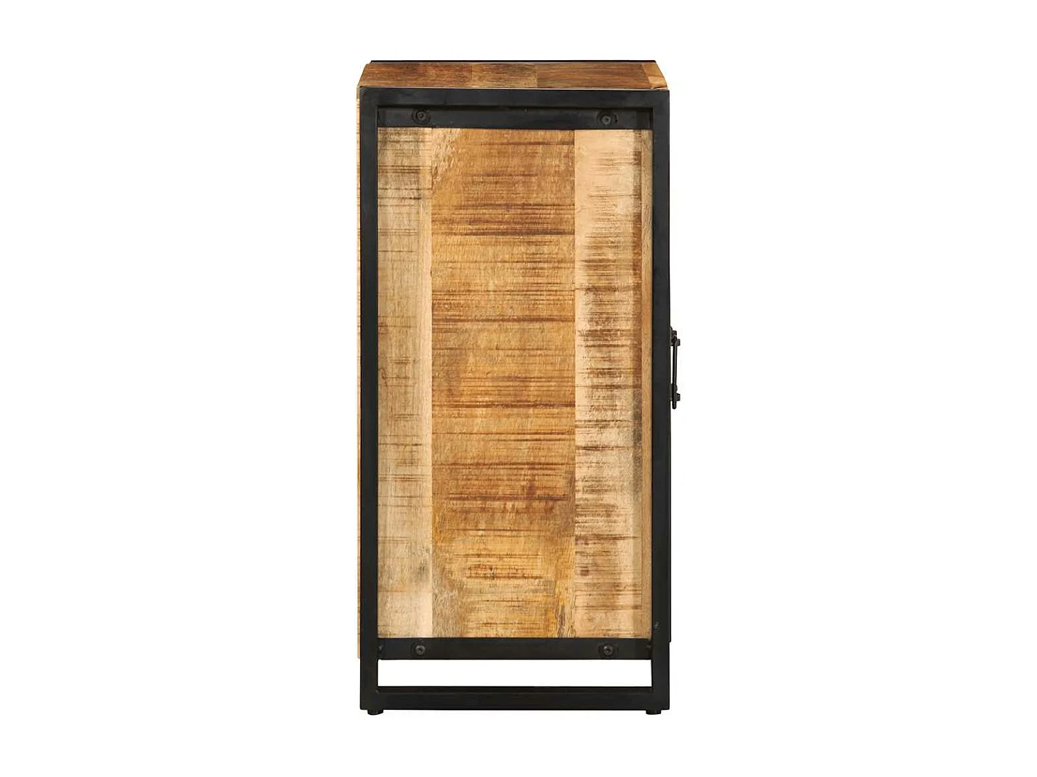 Buffet 55x35x70 cm bois de manguier brut massif