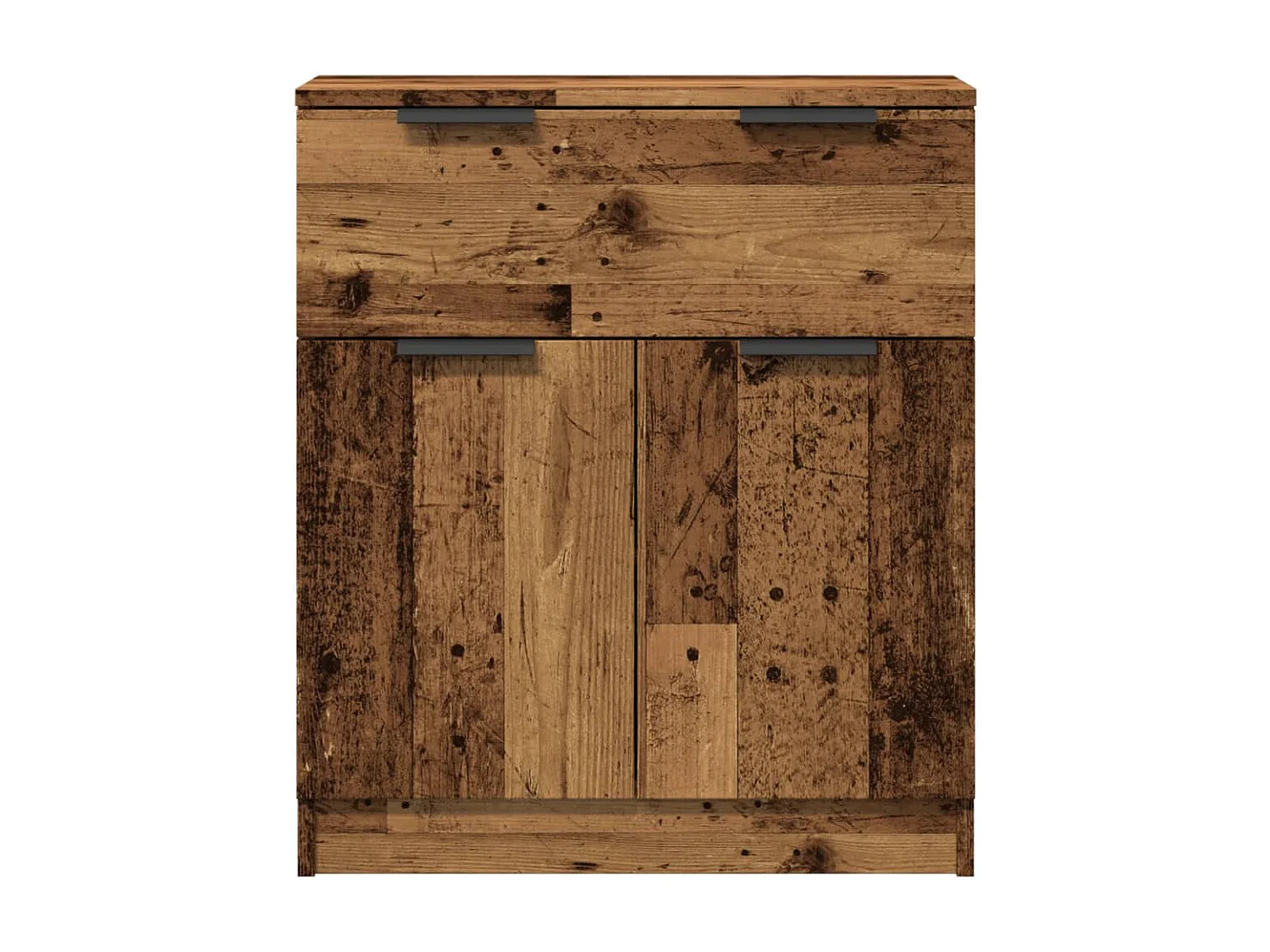 Buffet vieux bois 60x30x70 cm bois d'ingénierie