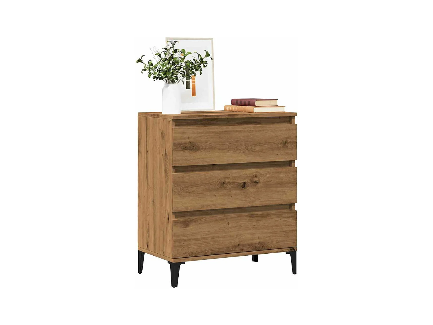Sideboard Artisan-Eiche 60x35x70 cm Holzwerkstoff
