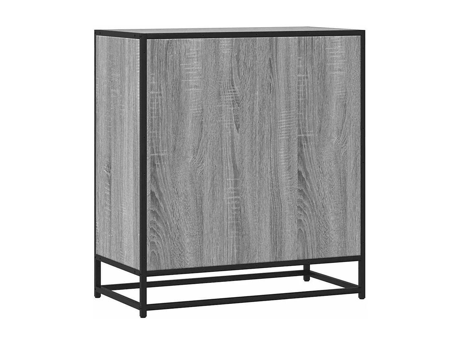 Buffet sonoma gris 68x35x76 cm bois d'ingénierie