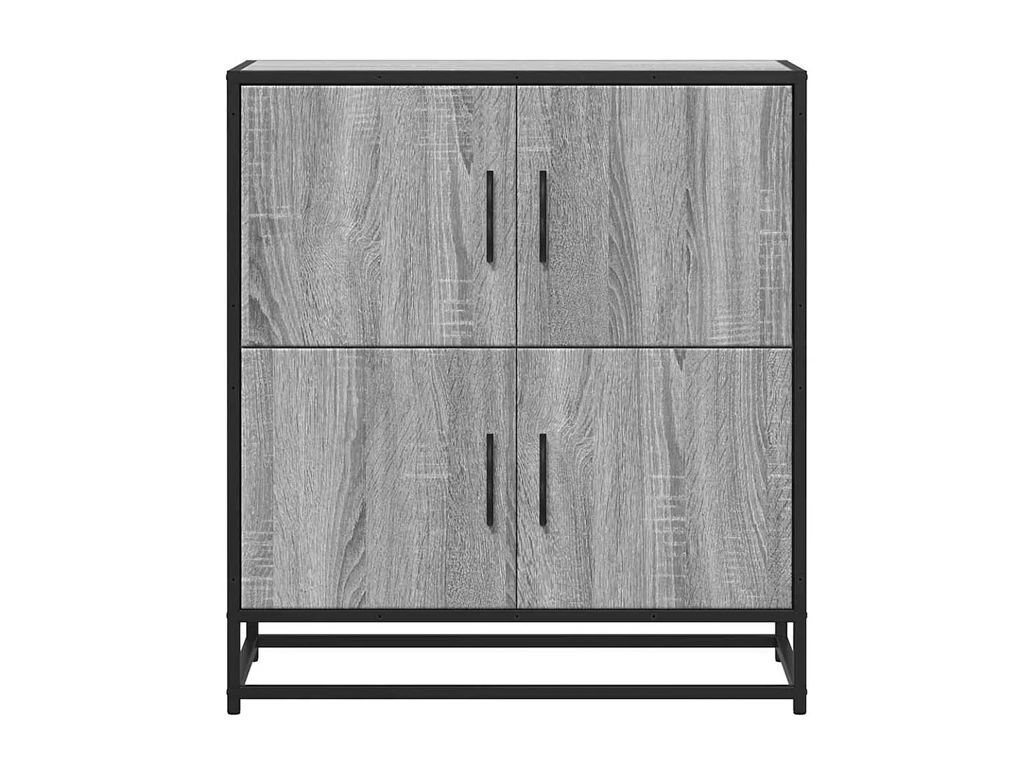 Buffet sonoma gris 68x35x76 cm bois d'ingénierie