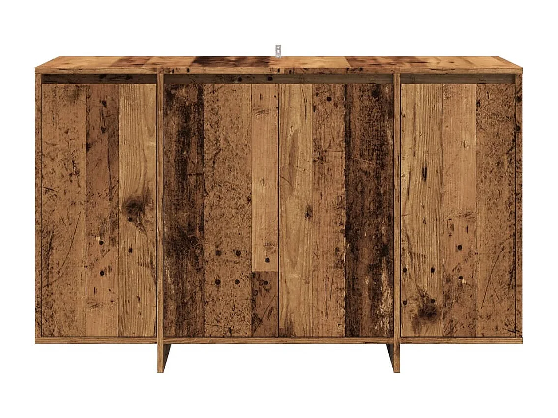 Buffet vieux bois 120x41x75 cm bois d'ingénierie