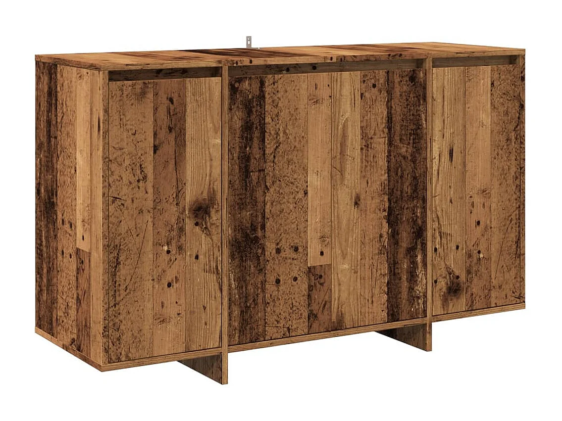 Buffet vieux bois 120x41x75 cm bois d'ingénierie