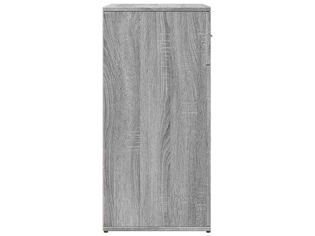 Buffets 2 pcs sonoma gris 79x38x80 cm bois d'ingénierie