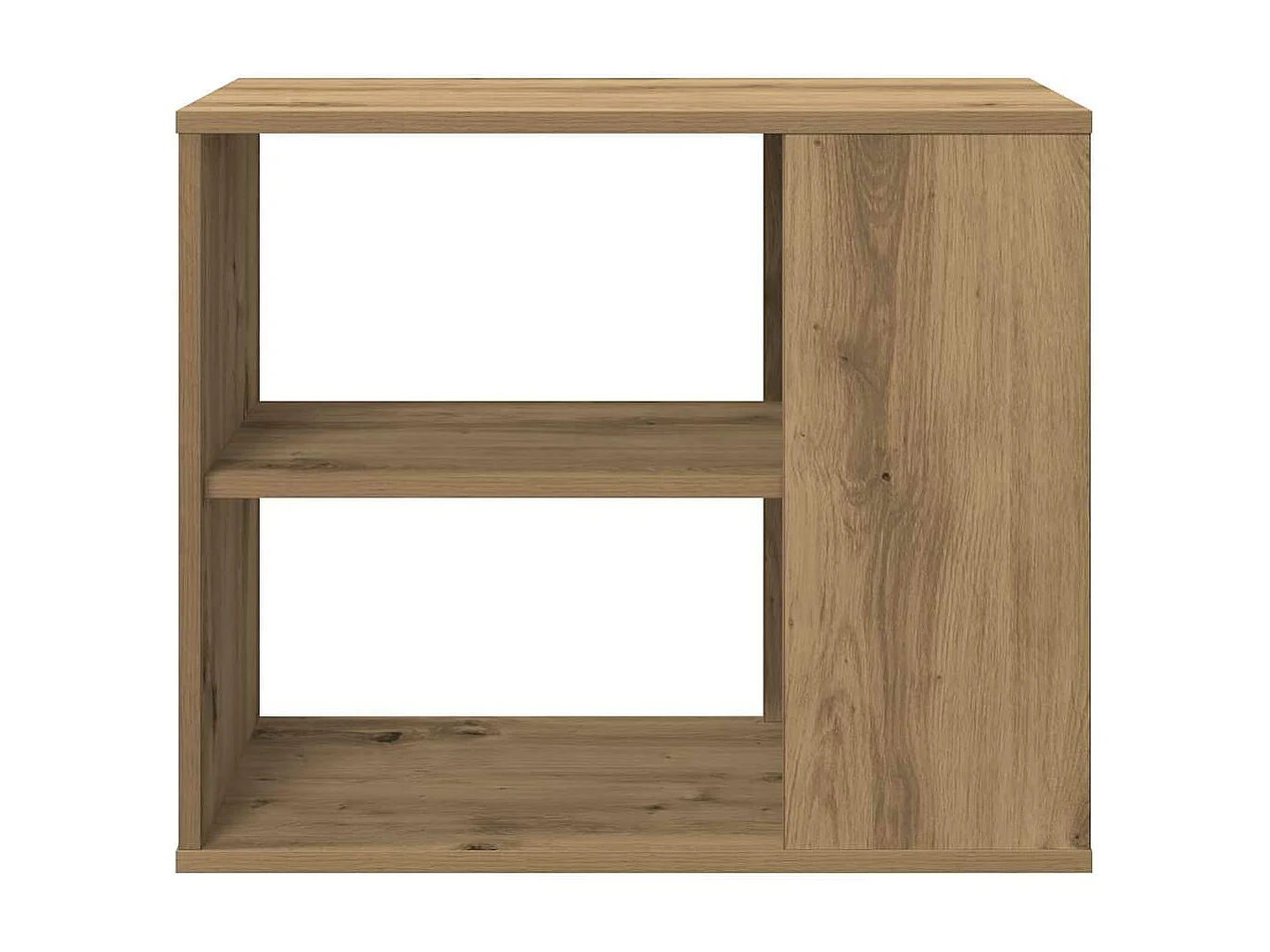 Armoire latérale chêne artisanal 60x30x50 cm bois d'ingénierie