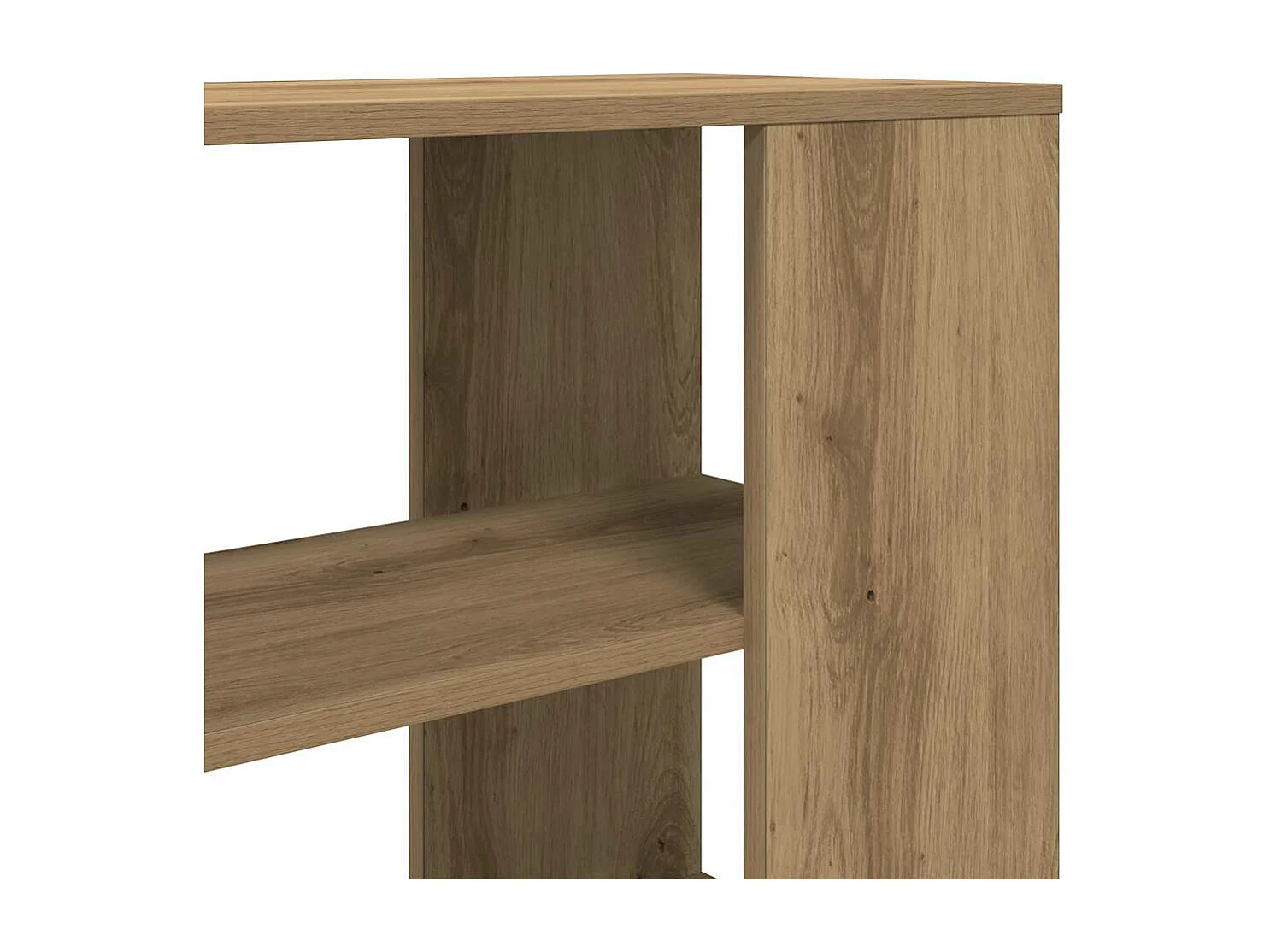 Armoire latérale chêne artisanal 60x30x50 cm bois d'ingénierie