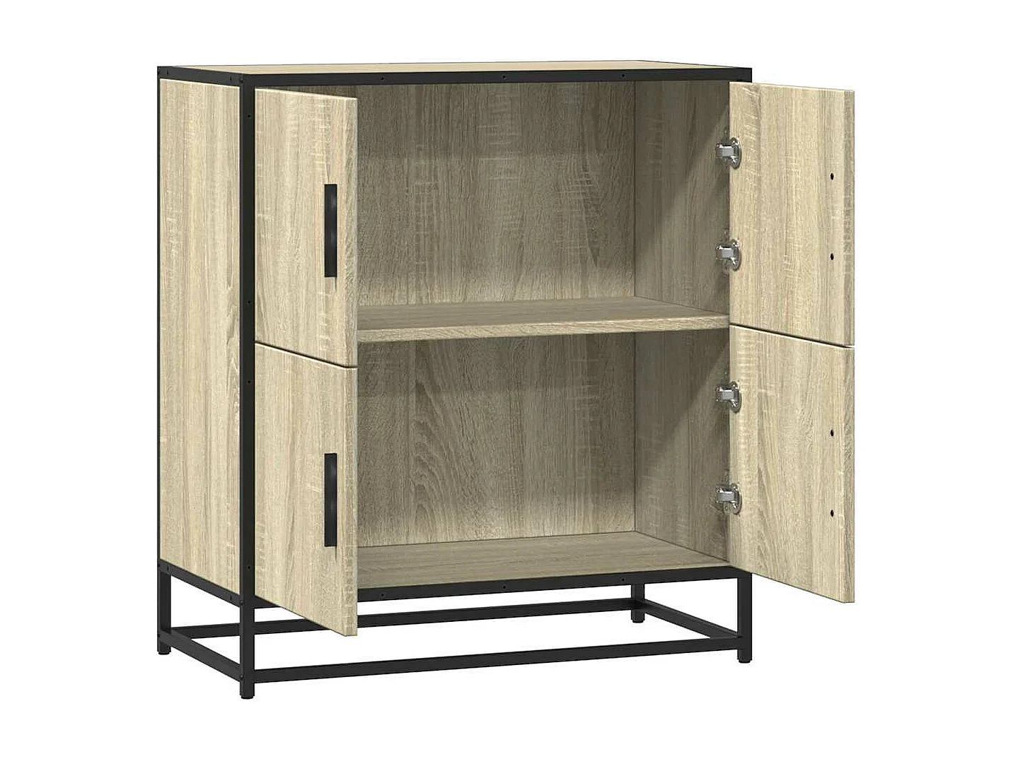 Buffet chêne sonoma 68x35x76 cm bois d'ingénierie