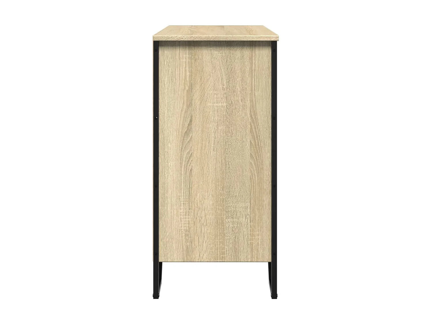 Buffet chêne sonoma 91x35,5x74,5 cm bois d'ingénierie