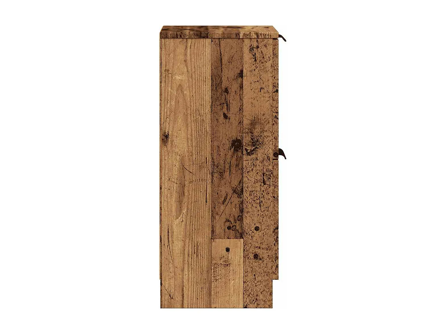 Buffets 2 pcs vieux bois 30x30x70 cm bois d'ingénierie