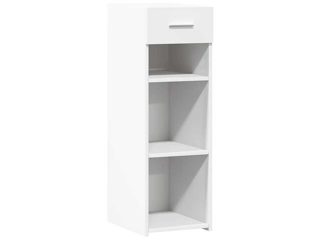 Buffet blanc 30x42,5x93 cm bois d'ingénierie