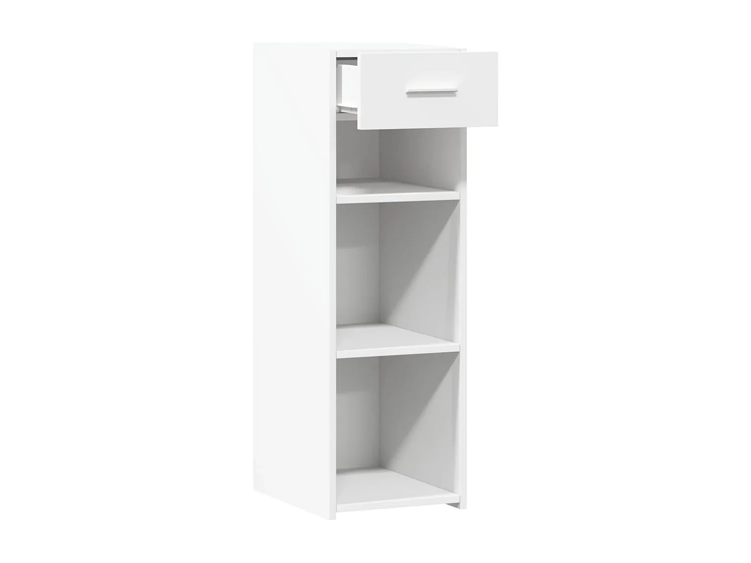 Buffet blanc 30x42,5x93 cm bois d'ingénierie