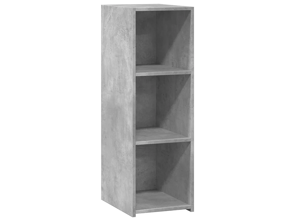 Dressoir 30x41x93 cm bewerkt hout betongrijs