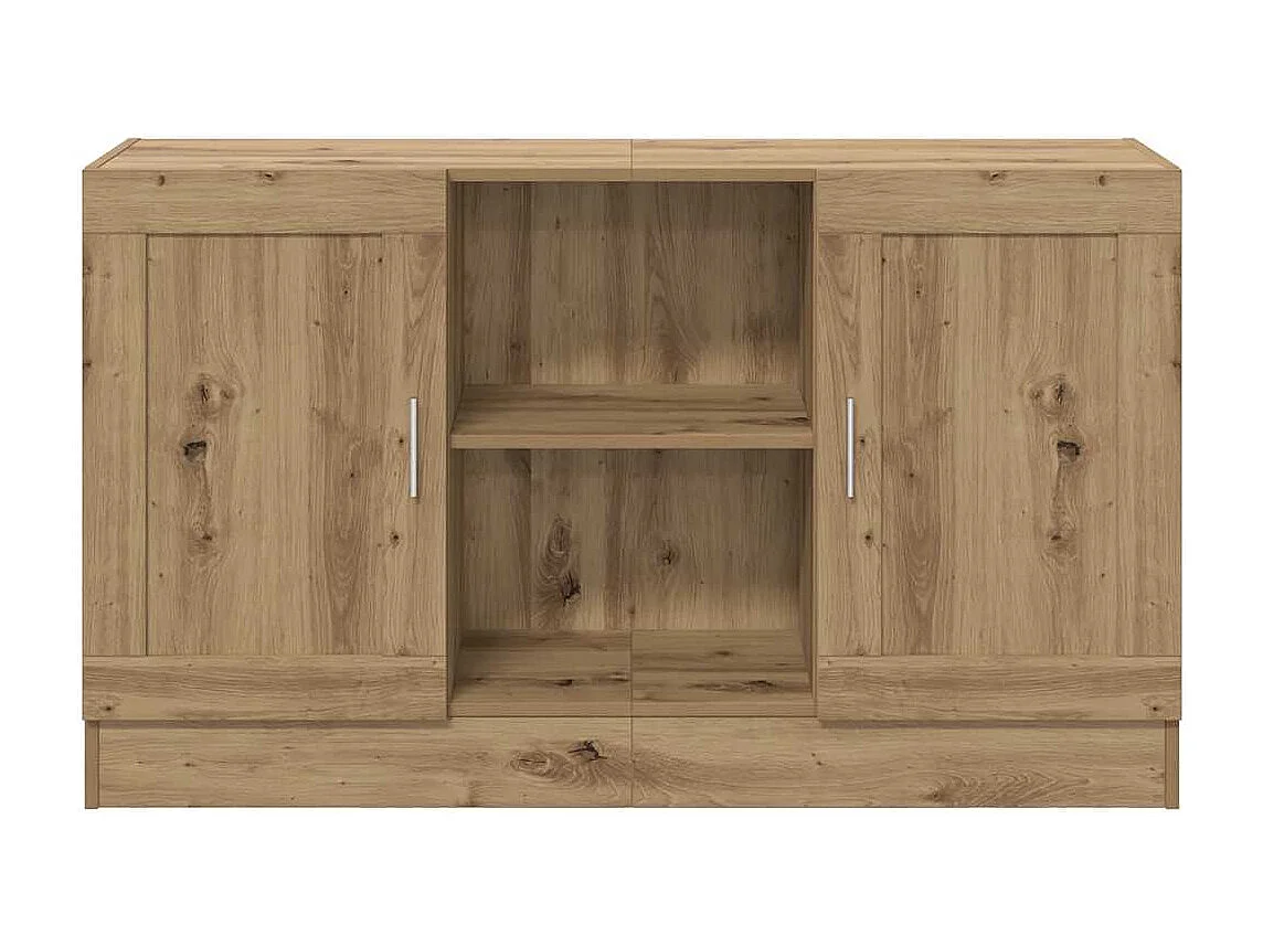 Credenza Rovere Artigianale 120x30,5x70 cm in Truciolato