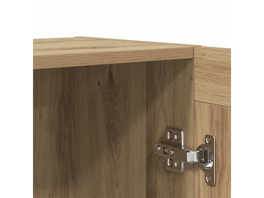 Credenza Rovere Artigianale 120x30,5x70 cm in Truciolato