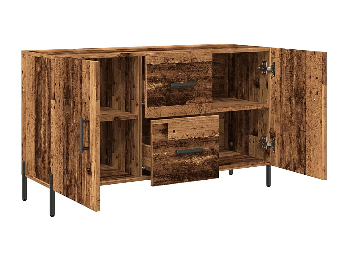 Sideboard Altholz-Optik 100x36x60 cm Holzwerkstoff