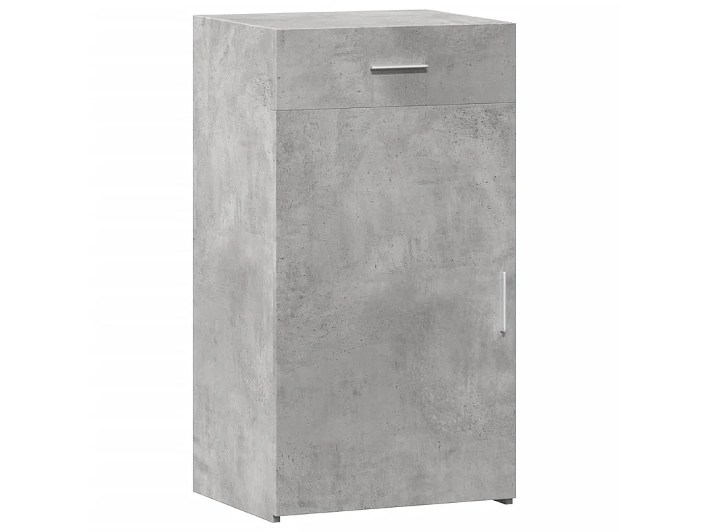 Dressoir 50x42,5x93 cm bewerkt hout betongrijs