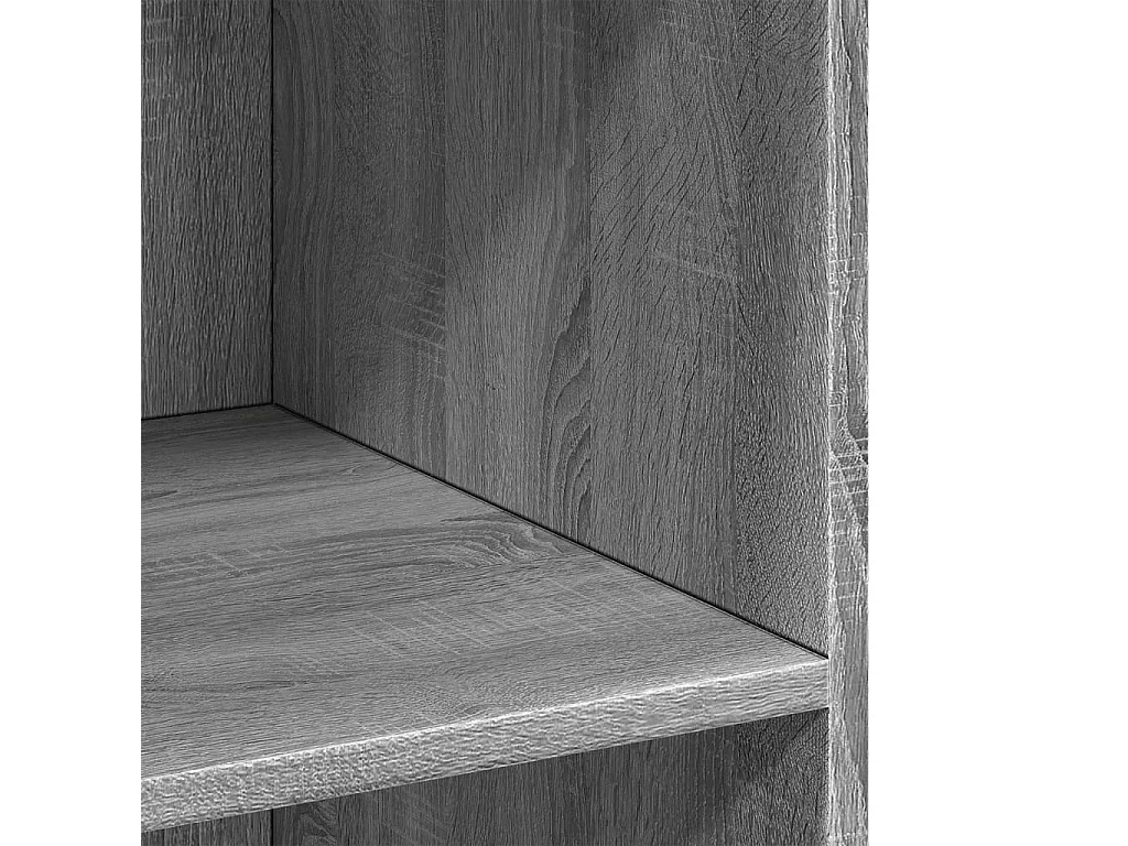 Buffet sonoma gris 70x41x93 cm bois d'ingénierie