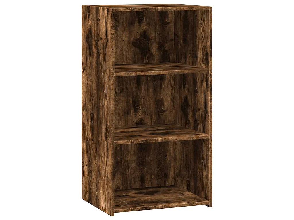 Dressoir 50x41x93 cm bewerkt hout gerookt eikenkleurig