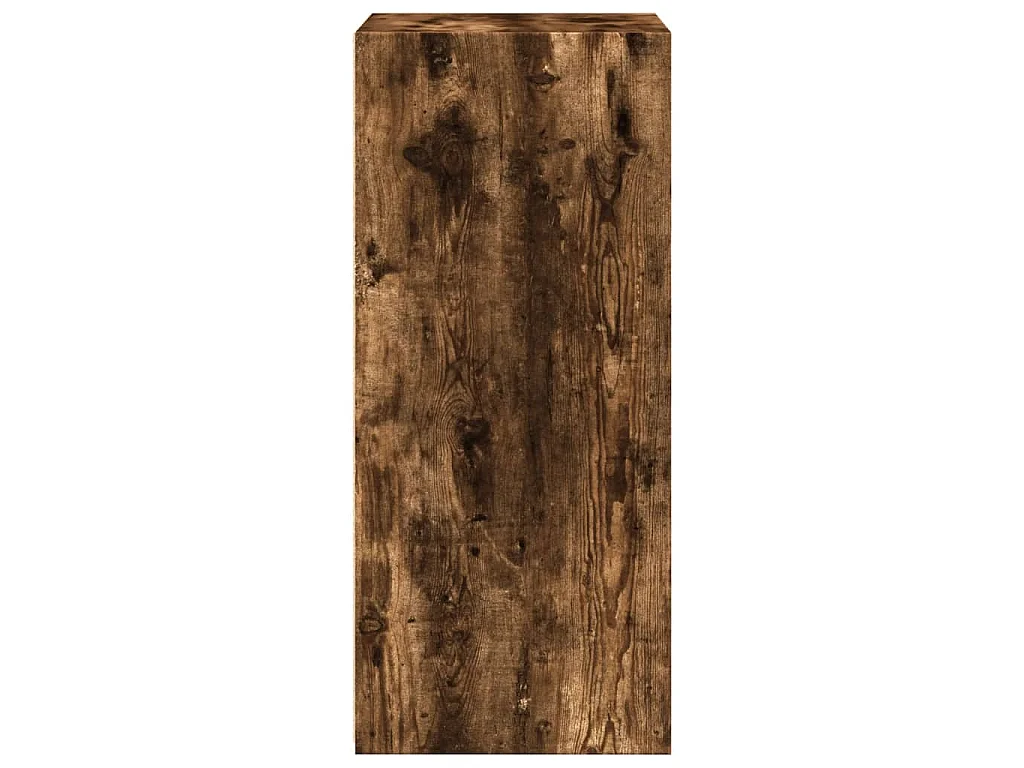 Dressoir 50x41x93 cm bewerkt hout gerookt eikenkleurig