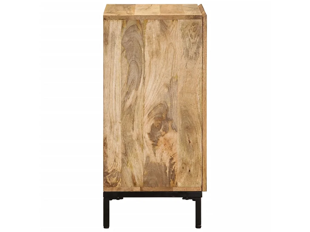 Buffet 53x35x72 cm bois massif de manguier