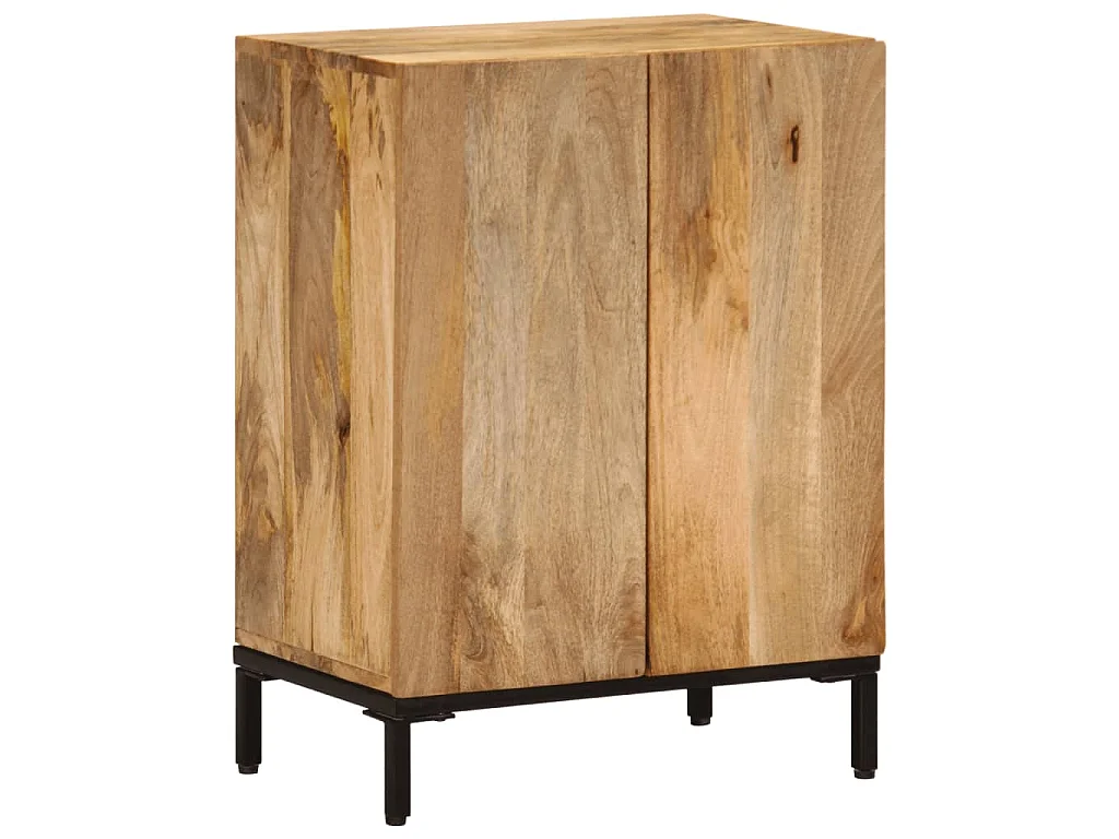 Buffet 53x35x72 cm bois massif de manguier