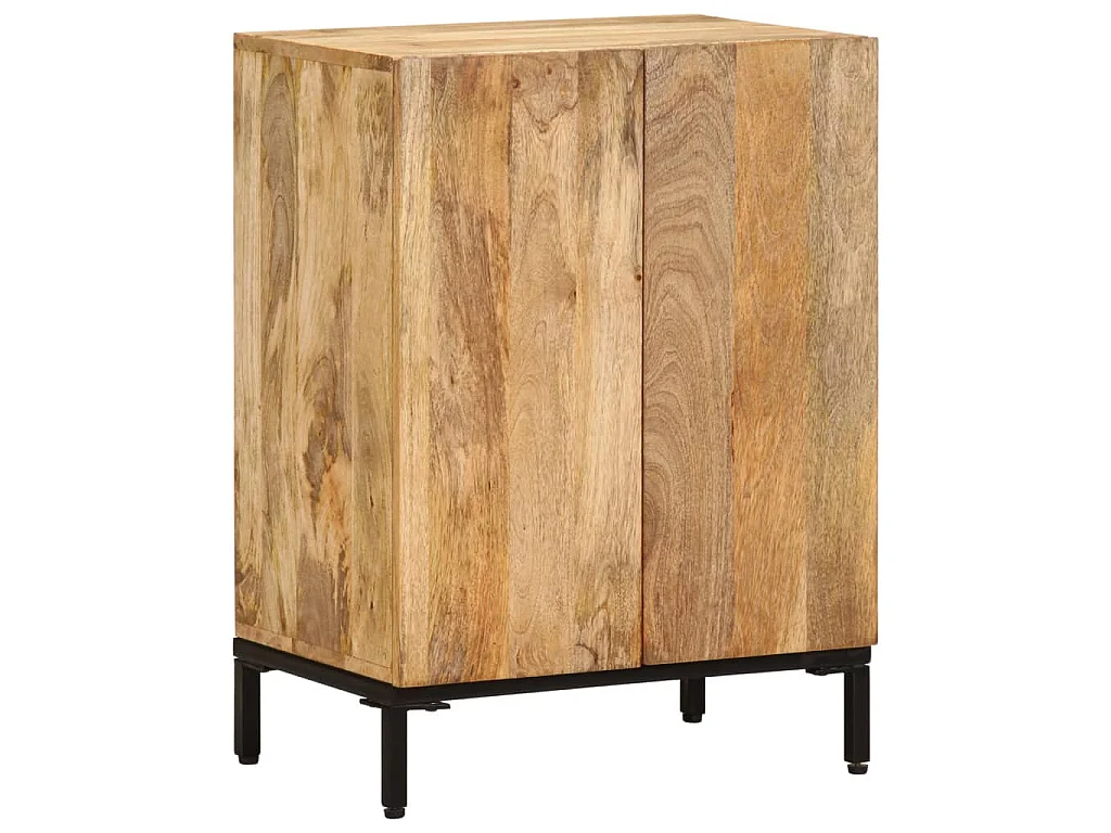 Buffet 53x35x72 cm bois massif de manguier