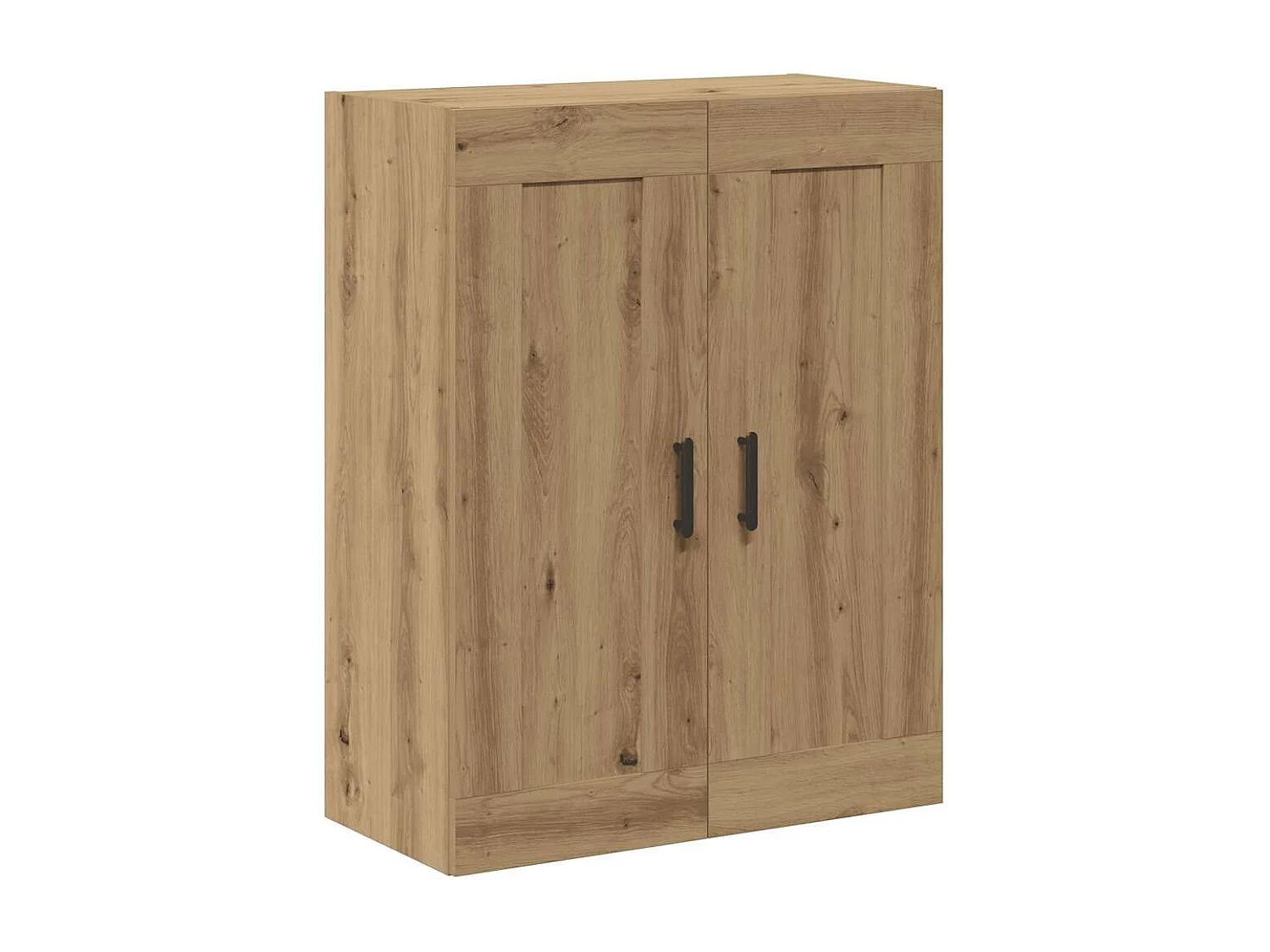 Buffet chêne artisanal 69,5x34x90 cm bois d'ingénierie