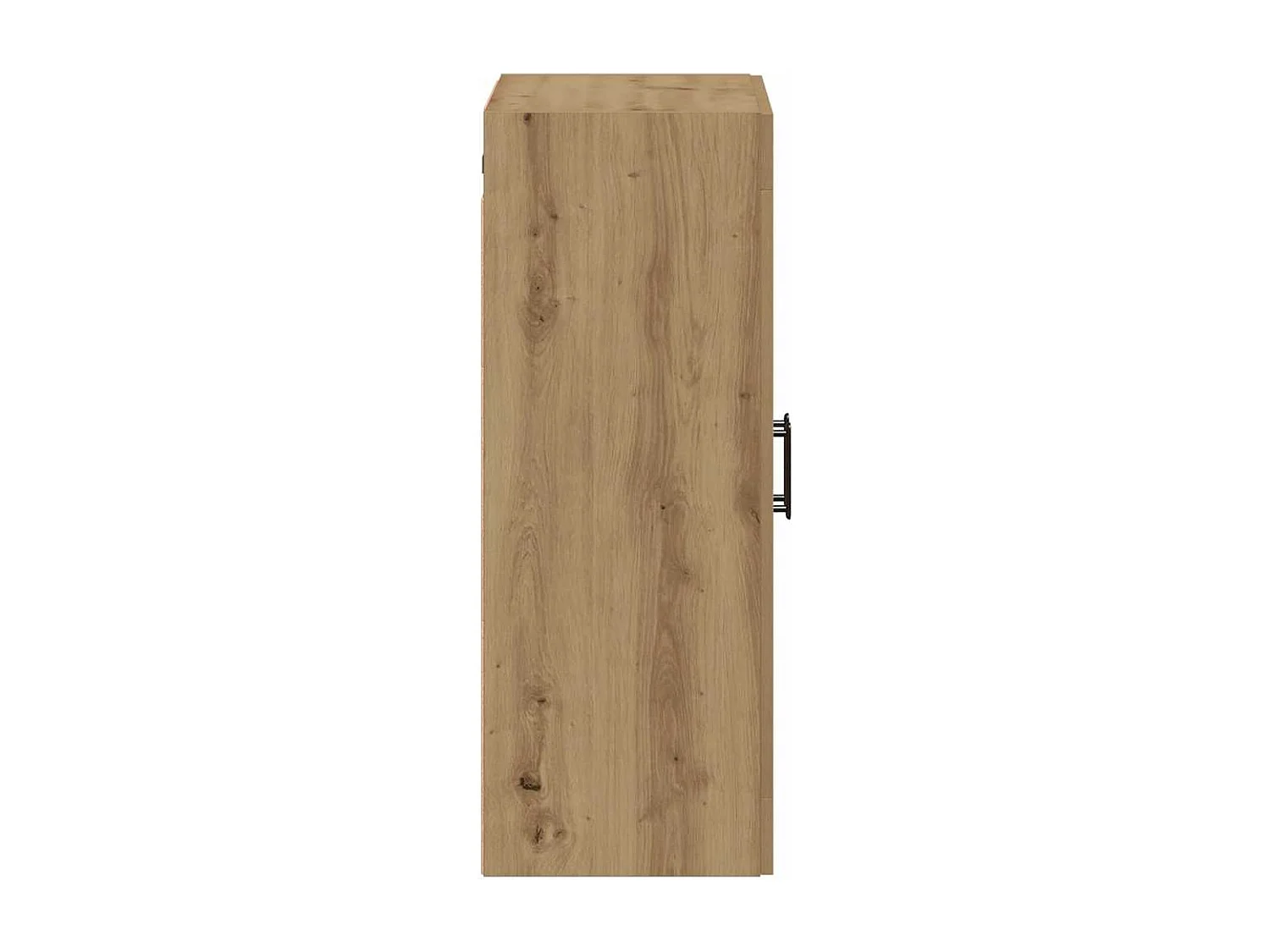 Buffet chêne artisanal 69,5x34x90 cm bois d'ingénierie