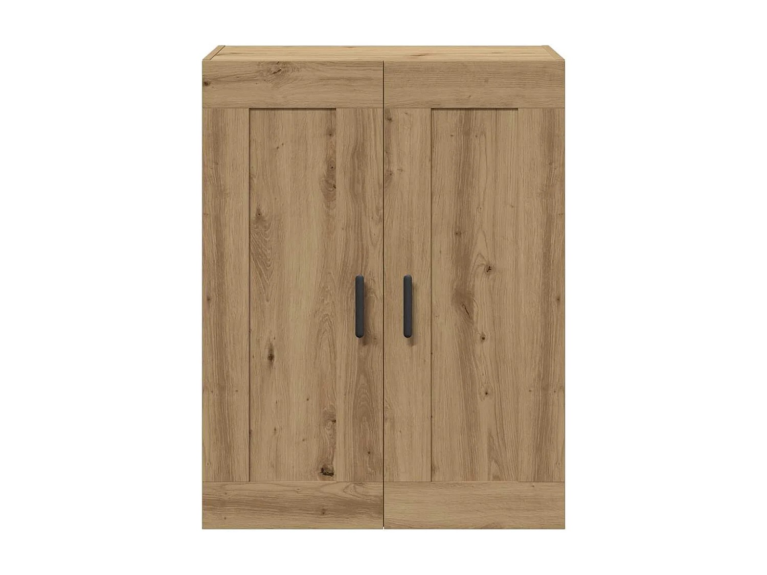 Buffet chêne artisanal 69,5x34x90 cm bois d'ingénierie