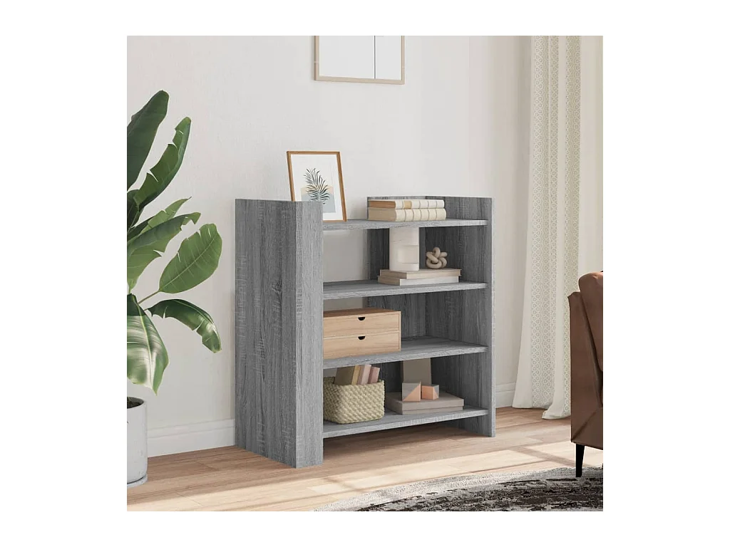 Buffet sonoma gris 73,5x35x75 cm bois d'ingénierie