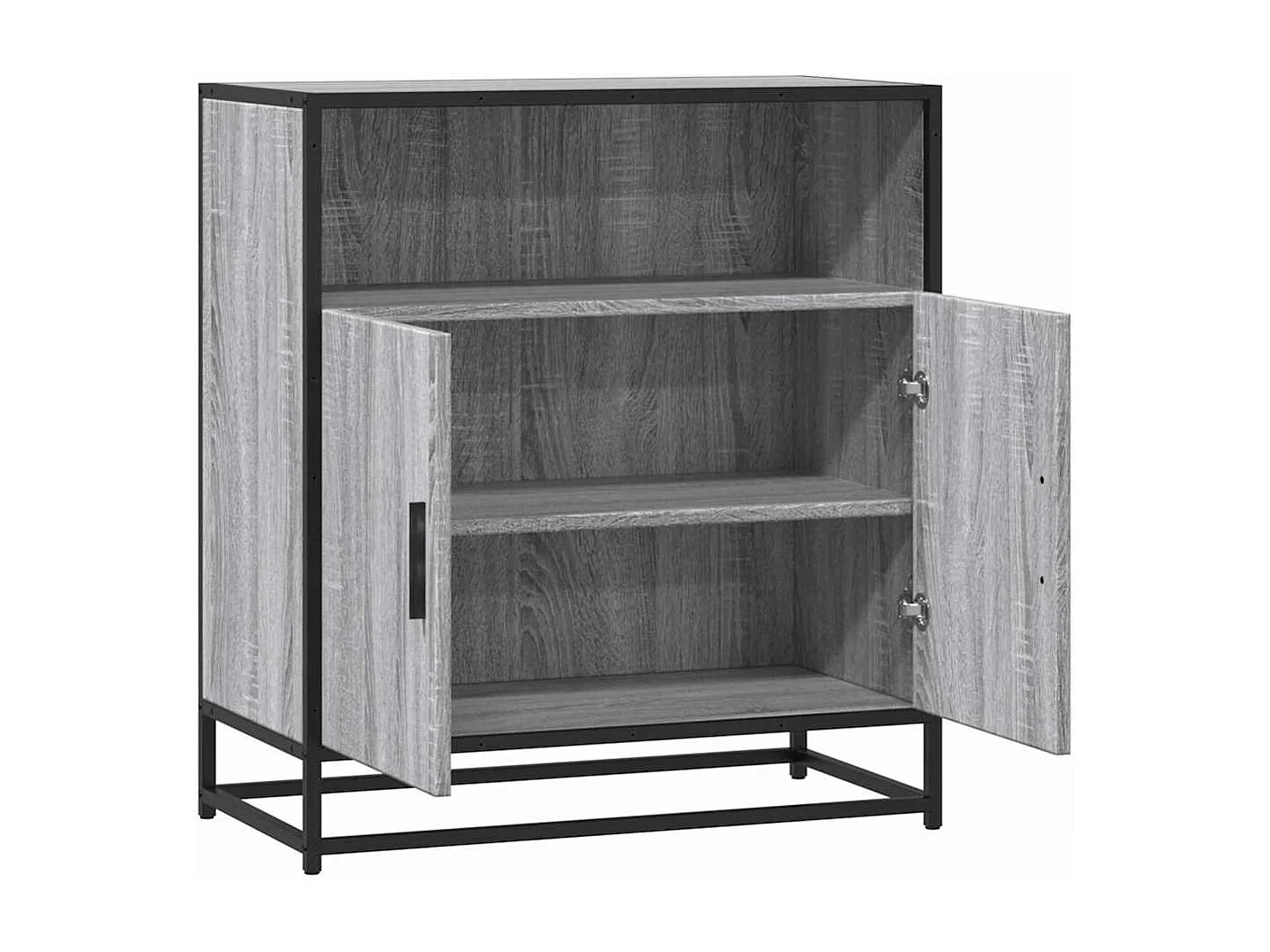 Buffet sonoma gris 68x35x76 cm bois d'ingénierie