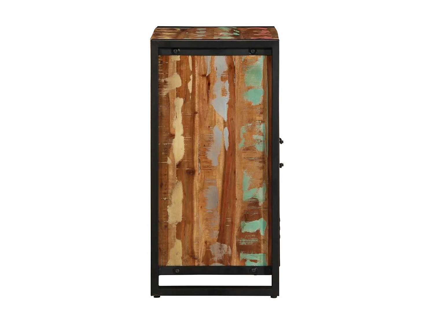 Credenza Multicolore 55x35x70 cm in Legno Massello Recupero