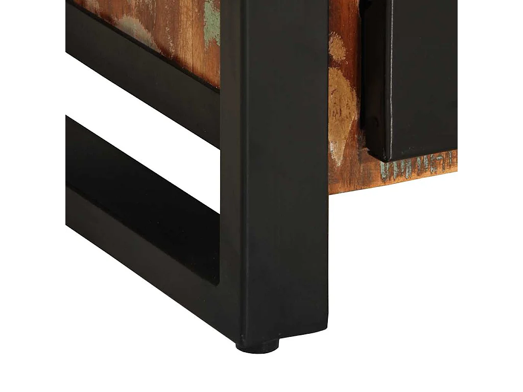 Credenza Multicolore 55x35x70 cm in Legno Massello Recupero