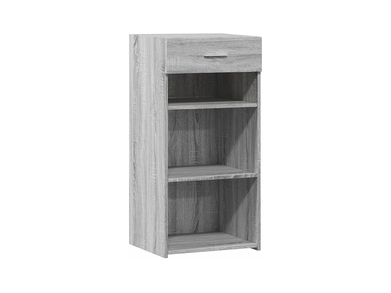 Dressoir 45x42,5x93 cm bewerkt hout grijs sonoma eikenkleurig