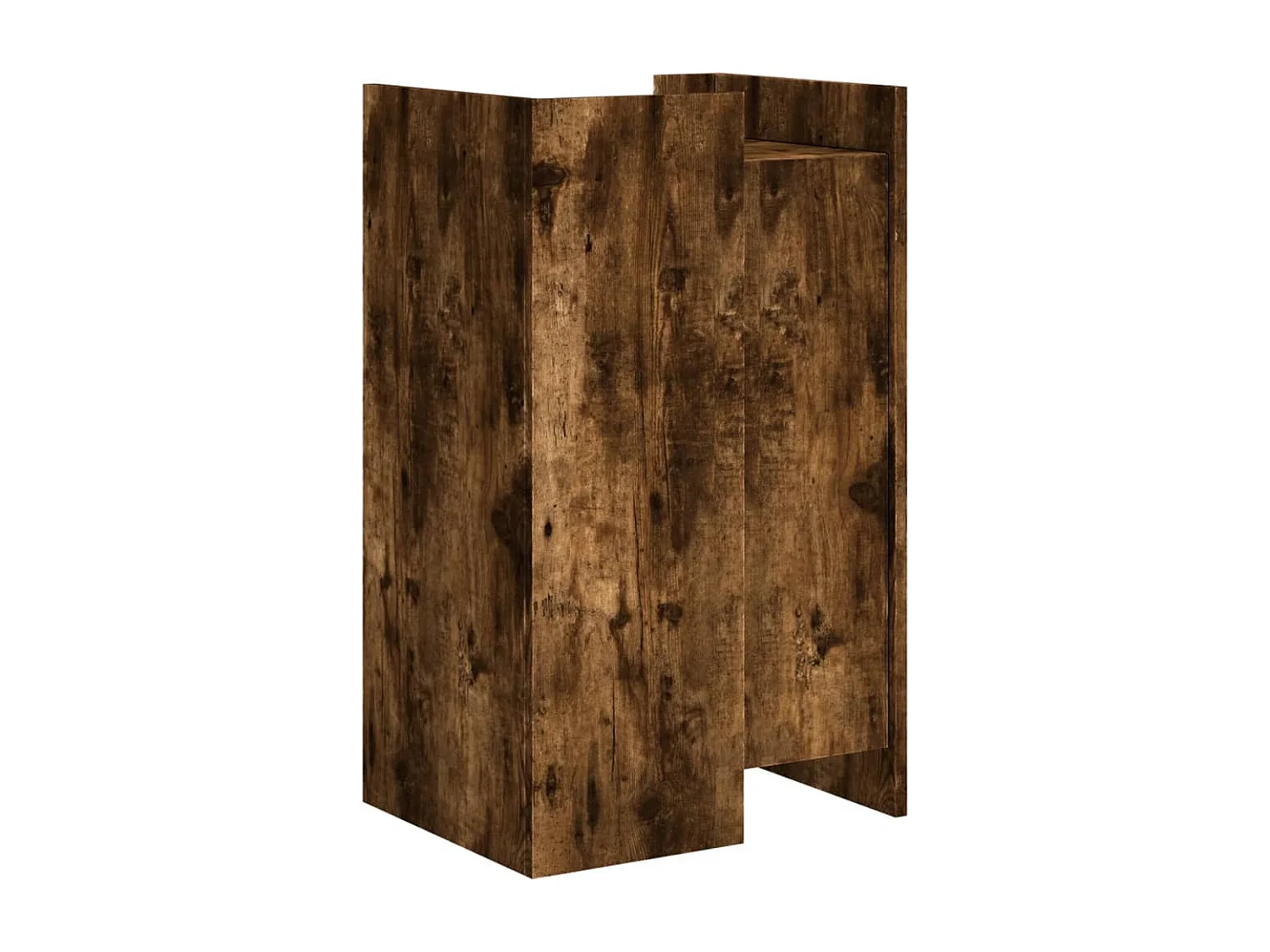 Credenza Rovere Fumo 45x35x75 cm in Legno Multistrato