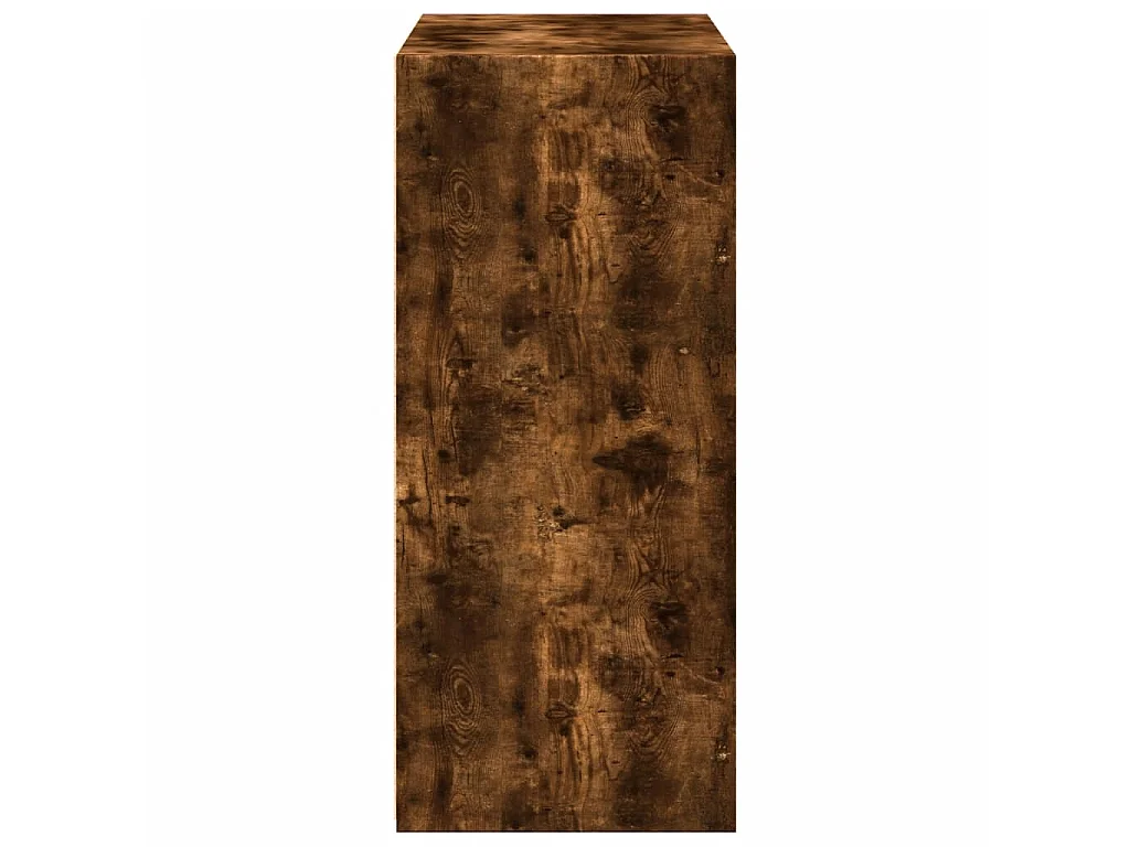 Buffet chêne fumé 70x41x93 cm bois d'ingénierie