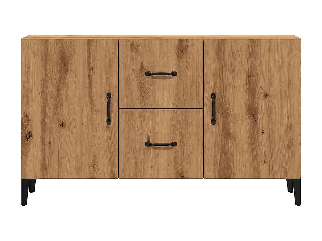 Sideboard Artisan-Eiche 100x36x60 cm Holzwerkstoff